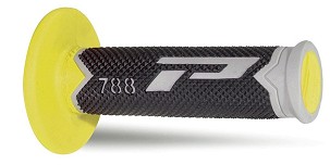PROGRIP RUČKE PG788 OFF ROAD (22+25MM, DUŽ.115MM) BOJA SIVA/ŽUTA/CRNA (TROKOMPONENTNE) (788-210) (PG788/4)