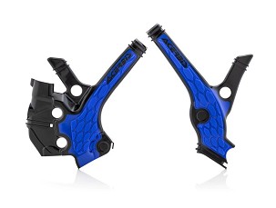 ACERBIS X-GRIP zaštite rama YAMAHA YZ 65 '18-'26 boja plava / crna