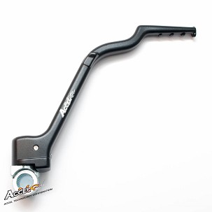 ACCEL POLUGA STARTERA (KOPKA) ALUMINIJUMSKA YAMAHA YZ 250 '02-'25 (2T), BOJA CRNA