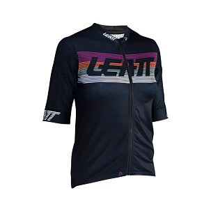 LEATT MAJICA BICIKLOWA (ŽENSKA) MTB ENDURANCE 6.0 WOMAN JERSEY BLACK BOJA CRNA VELIČINA M