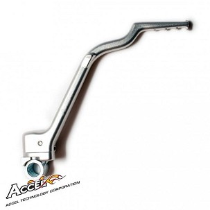 ACCEL POLUGA STARTERA (KOPKA) ALUMINIJUMSKA YAMAHA YZ 250 '02-'25 (2T), BOJA SREBRNA