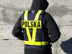BIKETEC RASPRODAJA SAFE VEST PRSLUK MREŽASTA SA TRAKAMA REFLEKTUJUĆIMI KOPČA NA ČIČAK NA LEĐIMA NAPIS POLSKA ODVOJIVI VELIČINA S