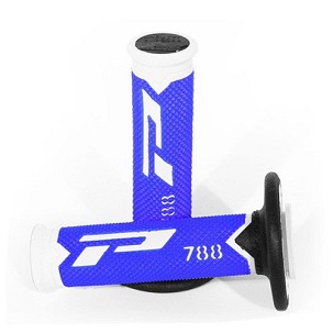 PROGRIP RUČKE PG788 OFF ROAD (22+25MM, DUŽ.115MM) BOJA BELA/PLAVA/CRNA (TROKOMPONENTNE) (PG788/17) (788-217)