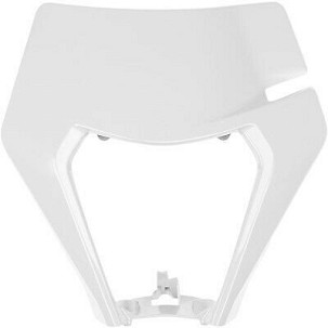 UFO ŠTITNIK LAMPE PREDNJI KTM EXC/EXC-F TPI '20-23 BOJA BELA (TIP OEM)