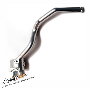 ACCEL POLUGA STARTERA (KOPKA) ALUMINIJUMSKA KAWASAKI KXF 250 '13-'20 BOJA SREBRNA
