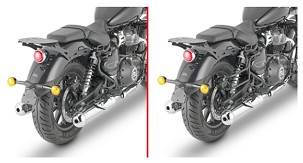 KAPPA NOSAČ POD TORBY (BISAGE) BOČNE REMOVE-X ROYAL ENFIELD SUPER METEOR 650 '23-'25,