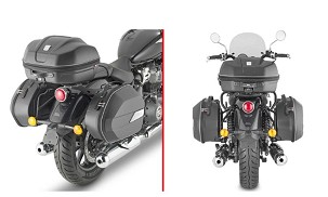 KAPPA NOSAČ KOFERE BOČNE MONOKEY ROYAL ENFIELD SUPER METEOR 650 '23-'25, - TAKOĐE POD KOFERE MONOKEY RETRO-FIT KVE K'VENTURE ALU I KMS K'MISSION ALU