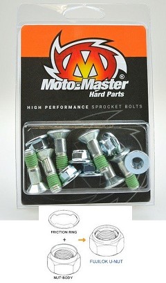 MOTO-MASTER ŠRAFOVI ZA LANČANICI ZADNJE M8X26MM (6KOMAD) FUJILOK U-NUT (TORX) KTM/HUSQVARNA/BETA