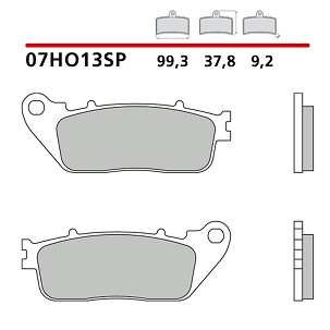 BREMBO 2026/06 KOČIONE PLOČICE KH488 ROAD SINTER SP (SINTEROVANI METAL) (ECE R90)