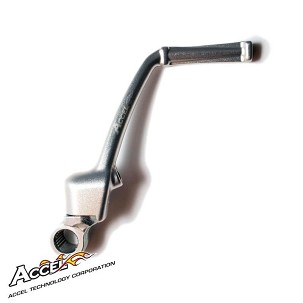 ACCEL POLUGA STARTERA (KOPKA) ALUMINIJUMSKA KAWASAKI KX 65 '00-'24, BOJA SREBRNA