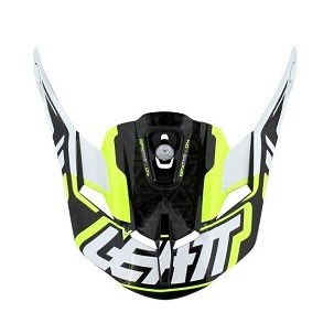 LEATT ŠILT ZA KACIGU GPX 5.5 V04 VEL. M-XXL BOJA ŽUTA/CRNA/BELA (REZERVNI DELOVI)