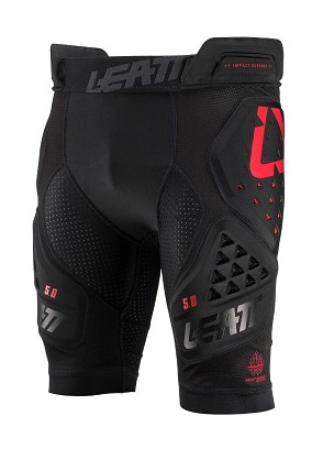 LEATT ŠORC SA ŠTITNICIMA IMPACT SHORTS 3DF 5.0 BLACK BOJA CRNA VELIČINA L