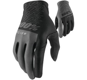 100 PERCENT RUKAVICE CROSS/ENDURO CELIUM BLACK/GREY BOJA CRNA / SIVA VELIČINA M