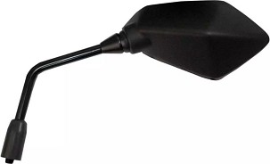 EMGO RETROVIZOR KAWASAKI KLE 650 VERSYS '11-'18 LEVO (OEM: 56001-0194) BOJA CRNA (TIP ORIGINALA) (HOMOLOGACIJA)