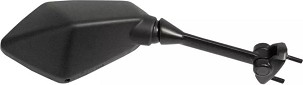 EMGO RETROVIZOR KAWASAKI EX 650 R NINJA '12-'13 DESNO (OEM: 56001-0224) BOJA CRNA (TIP ORIGINALA) (HOMOLOGACIJA)