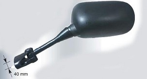 FAR RETROVIZOR LEVO HONDA VFR 800 V-TEC (02-05)