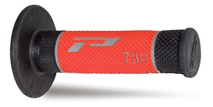 PROGRIP RUČKE PG790 OFF ROAD (22+25MM, DUŽ.115MM) BOJA SIVA/CRNA/CRVENA (TROKOMPONENTNE) (790-229) (PG790/7)