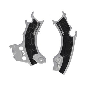 ACERBIS X-GRIP zaštite rama HONDA CRF 250 R / RX / RWE '25-'26, CRF 450 R / RX / RWE '25-'26, CRF 300 RX '25-'26 boja siva / crna
