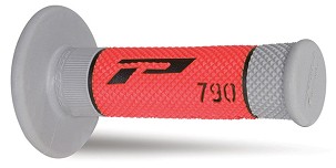 PROGRIP RUČKE PG790 OFF ROAD (22+25MM, DUŽ.115MM) BOJA CRNA/SIVA/CRVENA (TROKOMPONENTNE) (790-235) (PG790/6)