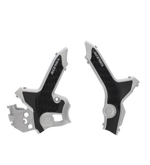 ACERBIS X-GRIP zaštite rama HONDA CRF 250 L '21-'24, CRF 300 L '21-'26, CRF 300 RALLY '21-'24 boja siva / crna