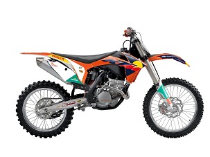 BLACKBIRD KOMPLET NALEPNICA (OBLOGA) KTM SX/SX-F '11-'12, EXC/EXC-F '12-'13 REPLICA TEAM KTM FACTORY MXGP 26