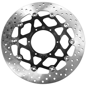 BREMBO 2026/06 DISK KOČNICE PREDNJA PLIVAJUĆI HONDA CBR 1000 RR '06-'07, VTR 1000 SP1 '00-'01, VTR 1000 SP2 '02-'06 (320X94X5MM) (6X6,5MM)