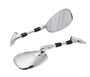 EMGO RETROVIZOR SUZUKI SFV 650 GLADIUS '09, GSX 1300 B-KING '08-'09 LEVO (OEM: 56600-41F40) HROMIRANE (TIP ORIGINALA) (HOMOLOGACIJA)