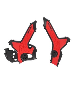 ACERBIS X-GRIP zaštite rama HONDA CRF 250 L '21-'24, CRF 300 L '21-'26, CRF 300 RALLY '21-'24 boja crvena / crna