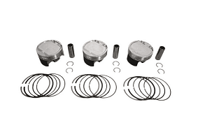 WOSSNER KOMPLET KLIPOVA SEA DOO SPARK ACE '14-'19 (4T) (+ 1 MM=75,00 MM) (KLIP 74,94MM) (3 KOM.) (OSOVINSKI KLIN 17MM) (KLIP SEA DOO) 11.0:1