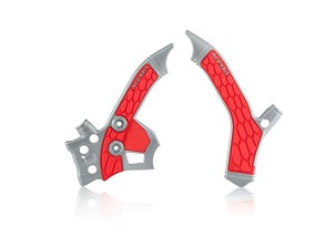 ACERBIS X-GRIP zaštite rama HONDA CRF 250 L / M '13-'20, CRF 250 RALLY '17'-20 boja crvena / siva