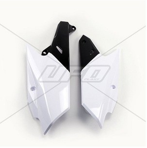UFO ZADNJE BOČNE PLASTIKE YAMAHA YZF 250 '14-18 YZF 450 '14-17, WRF 250 '15-19, WRF 450 '16-18 BOJA BELA = YA04839999