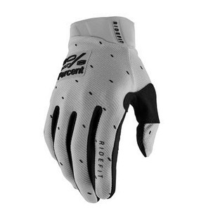 100 PERCENT RUKAVICE CROSS/ENDURO/MTB RIDEFIT SLASHER SILVER BOJA SREBRNA/CRNA VELIČINA L - SPECIJALNA PONUDA