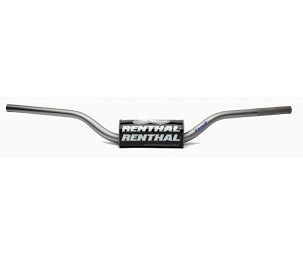 RENTHAL VOLAN 1,1/8 CALA (28,6MM) MX FATBAR HANDLEBARS GREY RC SX/SXF 06-09, SUZUKI RM/RMZ 06-13 BOJA SIVA SA SUNĐEROM