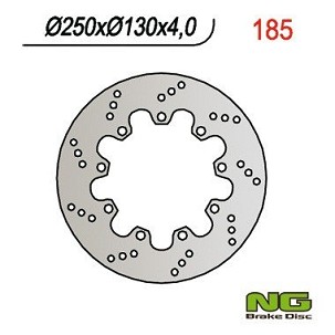 NG DISK KOČIONI PREDNJI KAWASAKI KLR 600 (84-92) (250x130x4)