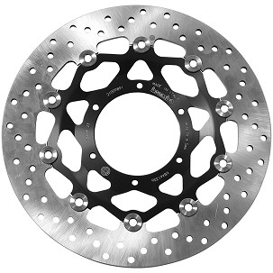 BREMBO 2026/06 DISK KOČNICE PREDNJA PLIVAJUĆI HONDA VTX 1800 C '02-'08, CBR 600 F '99-'07, CB 900 F '02-'07 (296X94X5MM) (6X6,5MM)