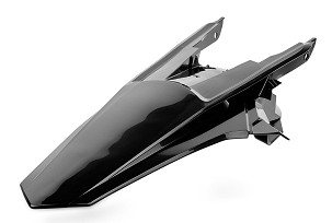 POLISPORT BLATOBRAN ZADNJI (BEZ BOČNIH PLASTIKA) KTM SX125/150; SXF250/350/450; XCF250/350/450 16-18 BOJA CRNA (WITHOUT PINS)