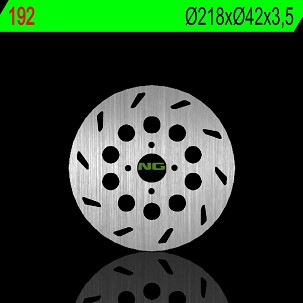 NG DISK KOČIONI PREDNJI ITALJET TORPEDO 50 97-03, 125/150 98-02 (218X42X3,5M) (4X8,5MM)