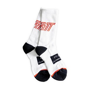 LEATT RASPRODAJA ČARAPE SOCKS BOJA BELA/CRNA VELIČINA L/XL (43-48) (LIMITOWANE)