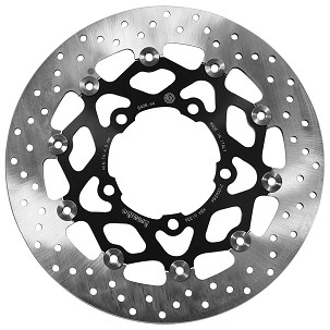 BREMBO 2026/06 DISK KOČNICE PREDNJA PLIVAJUĆI SUZUKI GSX-R 1000 '05-'08, VZR 1800 R INTRUDER '06-'17, GSX-R 600 / 750 '06-'07 (310X100X5MM) (5X10,5MM)