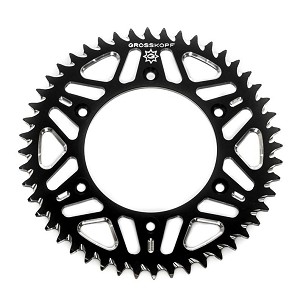 GROSSKOPF RASPRODAJA LANČANIK ZADNJA ALUMINIJUMSKA T7075 (ERGAL) BOJA CRNA 289 51 (28951) HONDA CR/CRF '83-'25, BETA RR '13-'25, (JTR210.51) (LANAC520)