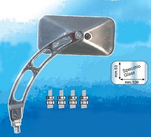 FAR RETROVIZOR UNIVERZALNE ALUMINIJUMSKE POLIRANE (LEVO/DESNO) PROMOCIJA