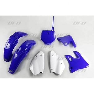 UFO KOMPLET PLASTIKE YAMAHA YZ 125 '96-'99, YZ 250 '96-'99 BOJA PLAVA/BELA 98-99 (YA294E999)