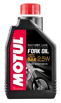 MOTUL ULJE ZA TELESKOPA / AMORTIZERA / VEŠANJA FORK OIL FACTORY LINE 2,5W VERY LIGHT 1L