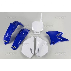 UFO KOMPLET PLASTIKE YAMAHA YZ 85 '02-'14 RESTYLING BOJA OEM '02-'12 (PLAVA/BELA) (YA306KE999)