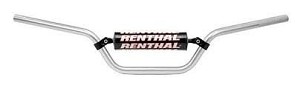 RENTHAL VOLAN 7/8 CALA (22MM) ATV HANDLEBAR SILVER SPECIAL QUAD PADDED BOJA SREBRNA SA SUNĐEROM