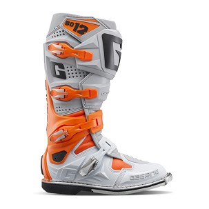 GAERNE ČIZME CROSS/ENDURO MODEL SG-12 WHITE/ORANGE/GREY BOJA BELA/NARANDŽASTA/SIVA VELIČINA 48