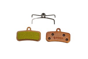 BRENTA 2026/01 BIKE PLOČICE KOČIONE BICIKLISTIČKE SINTER SPIEKANE METALICZNE ZA SHIMANO XTR BR-M9120, XT BR-M8020, SAINT BR-M820, SAINT BR-M810, ZEE BR-M640, BR-MT520, TEKTRO HD-M750 - ZAMENJUJU BR421