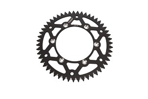 GROSSKOPF RASPRODAJA LANČANIK ZADNJA ALUMINIJUMSKA T7075 (ERGAL) 270 51 (27051) YAMAHA YZ/YZF '99-'24, WRF '01-'24 (JTR251.51) BOJA CRNA