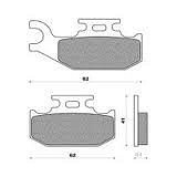 BRENTA PLOČICE KOČIONE KH413 (ORGANIC)