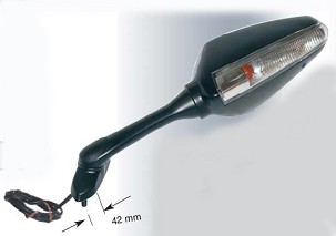 FAR RETROVIZOR LEVO SUZUKI GSXR 1000 '05-'06, GSXR 600/750 '06